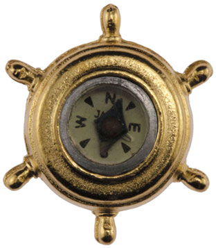 Dollhouse Miniature Compass